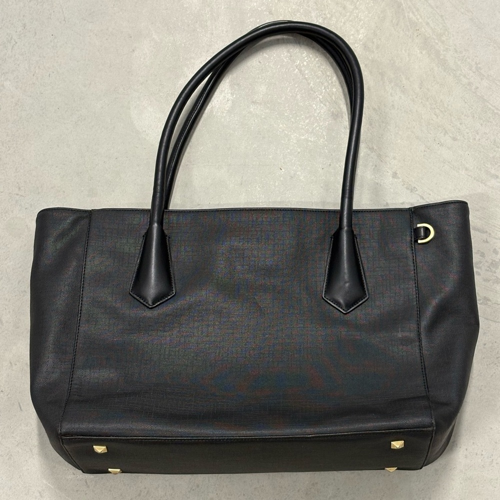 Elegant Black Tote Bag